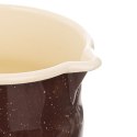 Kubek emaliowany do kawy herbaty brązowy retro BROWN 1,2L ORION 113163