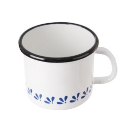 Kubek emaliowany do kawy herbaty napojów biały duży 700 ml MODROBILA ORION 113511