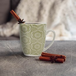 Kubek porcelanowy do kawy herbaty duży MAIOLICA 400 ml NAVA 10-099-115