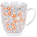 Kubek porcelanowy do kawy herbaty duży MAIOLICA 400 ml NAVA 10-099-135