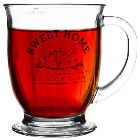 Kubek szklany SWEET HOME 400 ml ORION 127218
