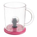 Kubek z pokrywką figurką dla dziecka dzieci słoń 240 ml ORION 129457