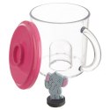 Kubek z pokrywką figurką dla dziecka dzieci słoń 240 ml ORION 129457