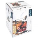 Kubek z zaparzaczem szklany 400 ml 3 ele. ORION 128884