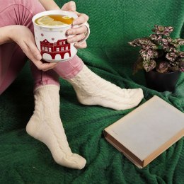 Kubek ze skarpetkami ceramiczny duży 500 ml 2 ele. ORION 128828