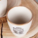 Kubki ceramiczne do kawy herbaty 160 ml zestaw kubków 4 sztuki EXCELLENT HOUSEWARE 139358
