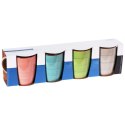 Kubki ceramiczne do kawy herbaty 350 ml zestaw kubków 4 sztuki EXCELLENT HOUSEWARE 124315