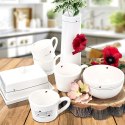 Kubki ceramiczne do kawy herbaty SERCE 200 ml zestaw kubków 2 sztuki ORION 128863