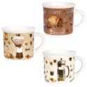 Kubki ceramiczne do kawy herbaty małe 110 ml zestaw kubków 3 sztuki SIAKI COLLECTION 139110