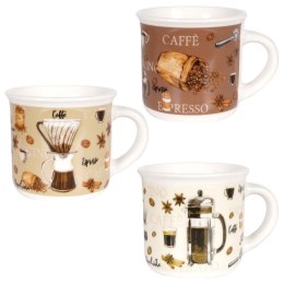 Kubki ceramiczne do kawy herbaty małe 110 ml zestaw kubków 3 sztuki SIAKI COLLECTION 139110