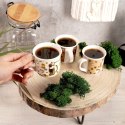 Kubki ceramiczne do kawy herbaty małe 110 ml zestaw kubków 3 sztuki SIAKI COLLECTION 139110