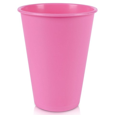 Kubki plastikowe wielorazowe 400 ml zestaw kubków 6 sztuk EXCELLENT HOUSEWARE 139339