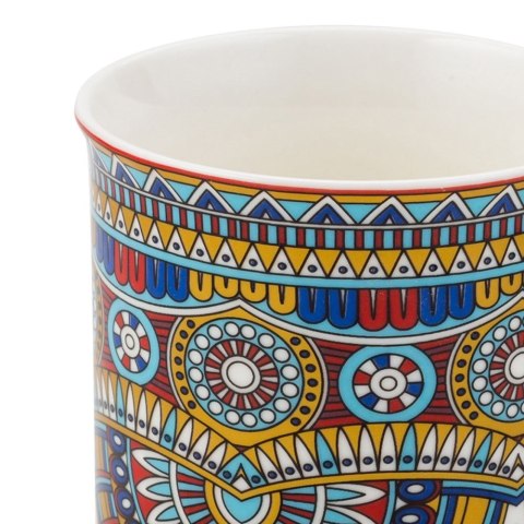 Kubki porcelanowe do kawy herbaty 330 ml zestaw kubków 4 sztuki NAVA 10-172-001