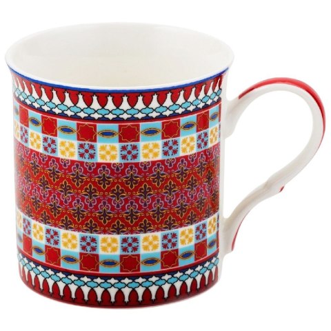 Kubki porcelanowe do kawy herbaty 330 ml zestaw kubków 4 sztuki NAVA 10-172-002