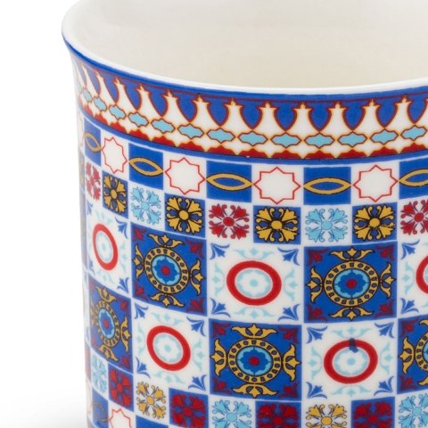 Kubki porcelanowe do kawy herbaty 330 ml zestaw kubków 4 sztuki NAVA 10-172-002