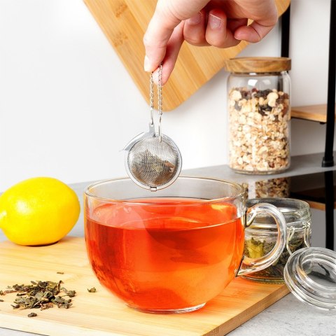 Szklanka do kawy i herbaty z uchem duża 650ml XXL ORION 129489