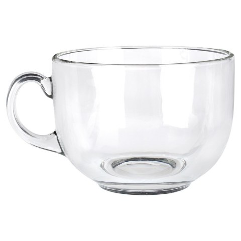 Szklanka do kawy i herbaty z uchem duża 650ml XXL ORION 129489