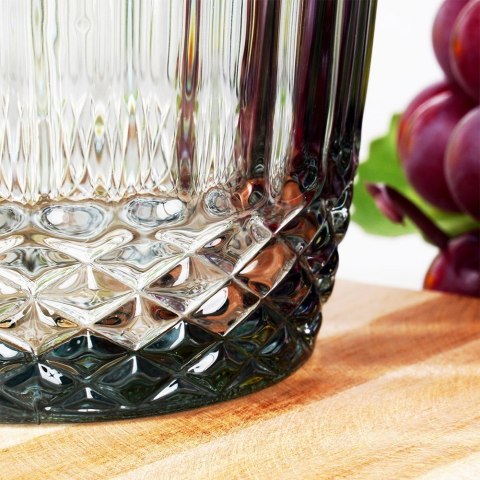 Szklanka do napojów zimnych czarna kolorowa 300ml VILDE 139660