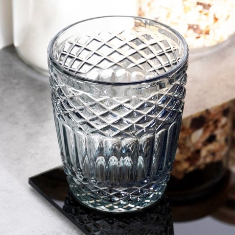 Szklanka do napojów zimnych czarna kolorowa 300ml VILDE 139660