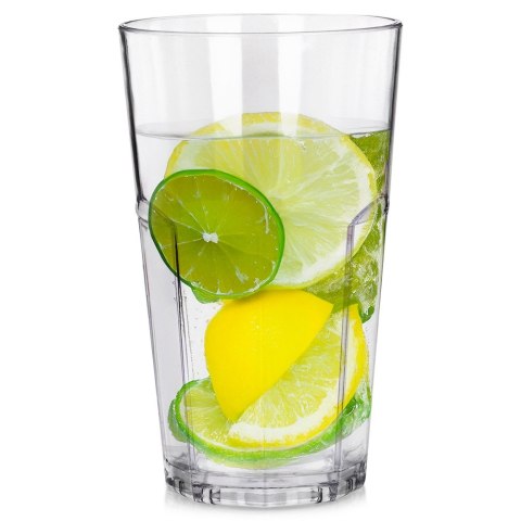 Szklanka plastikowa nietłukąca akrylowa 370ml VILDE 139804