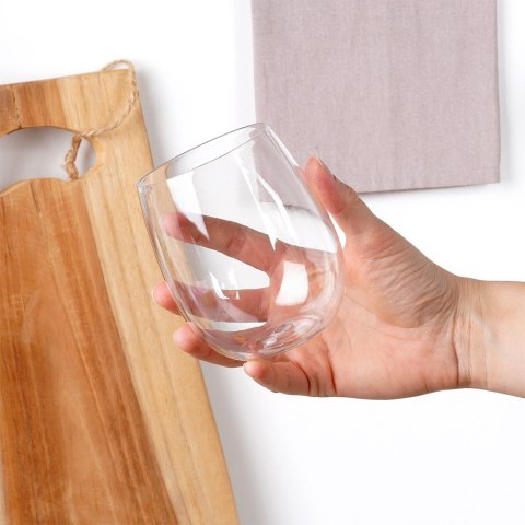 Szklanka plastikowa nietłukąca akrylowa 450ml VILDE 139803