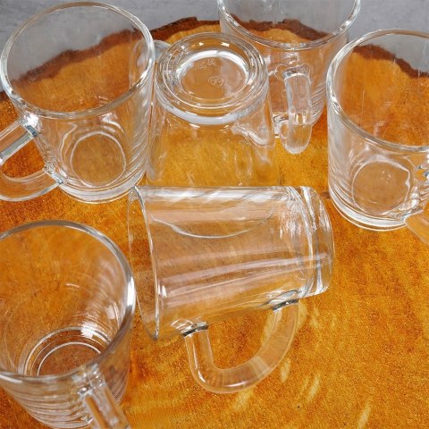 Szklanki do kawy espresso małe mini 70ml 6 sztuk zestaw szklanek EXCELLENT HOUSEWARE 139423