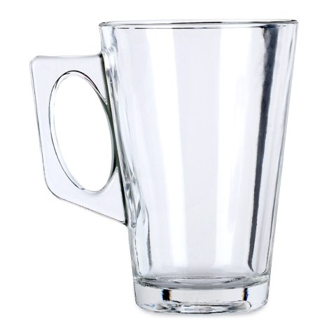 Szklanki do kawy latte macchiato 255ml 6 szt zestaw szklanek komplet VILDE 139614