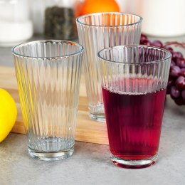 Szklanki do napojów 270ml 3 sztuki zestaw szklanek komplet EXCELLENT HOUSEWARE 139633