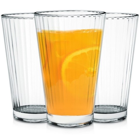 Szklanki do napojów 270ml 3 sztuki zestaw szklanek komplet EXCELLENT HOUSEWARE 139633