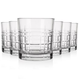 Szklanki do napojów drinków whisky 300ml 6 sztuk zestaw szklanek LAV 129343