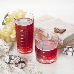 Szklanki do napojów drinków zimnych 330ml 6 szt zestaw szklanek komplet LAV 129344