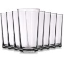 Szklanki do napojów zimnych 230ml zestaw szklanek 8 sztuk EXCELLENT HOUSEWARE 139426