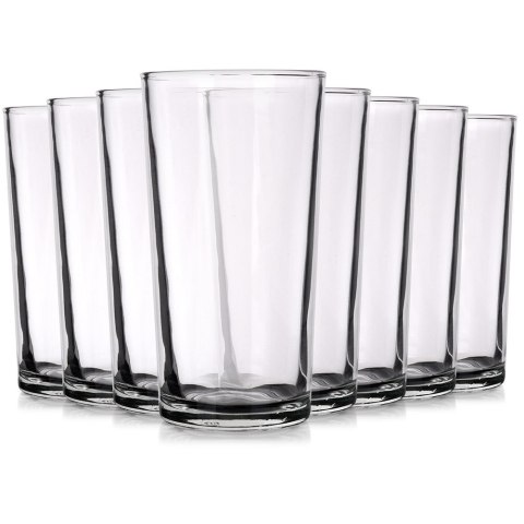 Szklanki do napojów zimnych 230ml zestaw szklanek 8 sztuk EXCELLENT HOUSEWARE 139426