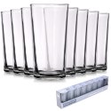 Szklanki do napojów zimnych 230ml zestaw szklanek 8 sztuk EXCELLENT HOUSEWARE 139426