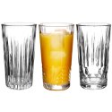 Szklanki do napojów zimnych 260ml 3 szt zestaw szklanek komplet ATMÓS FERA 139124