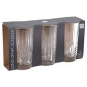 Szklanki do napojów zimnych 260ml 3 szt zestaw szklanek komplet ATMÓS FERA 139124