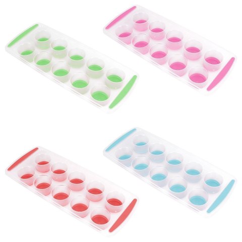 Foremka forma do kostek lodu silikonowa pojemnik na lód duże kostki mix EXCELLENT HOUSEWARE 259145