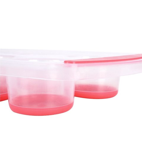 Foremka forma do kostek lodu silikonowa pojemnik na lód duże kostki mix EXCELLENT HOUSEWARE 259145