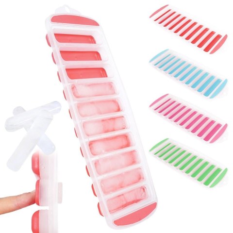 Foremka forma do kostek lodu silikonowa pojemnik na lód kostki mix EXCELLENT HOUSEWARE 259146