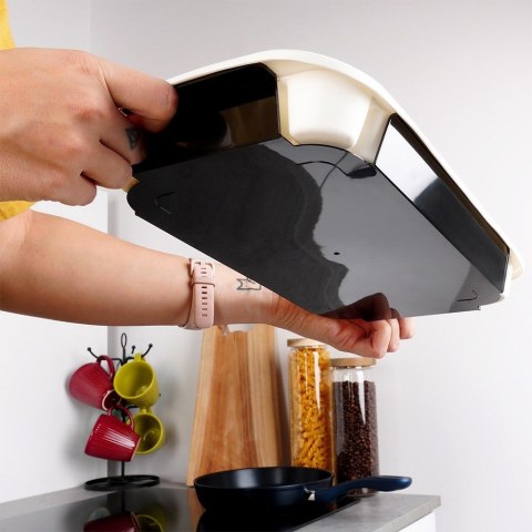 Forma do kostek lodu silikonowa z tacką pojemnik na lód kostki 33x18cm EXCELLENT HOUSEWARE 259091