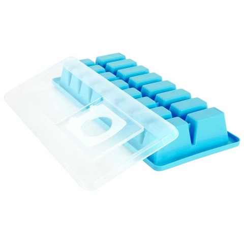 Forma foremka do 16 kostek lodu silikonowa pojemnik na lód kostki mix EXCELLENT HOUSEWARE 259172