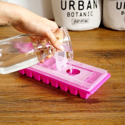 Forma foremka do 16 kostek lodu silikonowa pojemnik na lód kostki mix EXCELLENT HOUSEWARE 259172