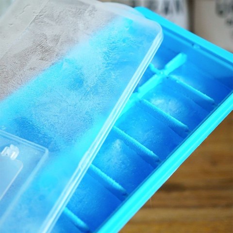 Forma foremka do 16 kostek lodu silikonowa pojemnik na lód kostki mix EXCELLENT HOUSEWARE 259172