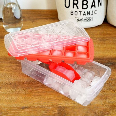 Forma foremka do 18 KOSTEK LODU pojemnik i łopatka na lód kostki EXCELLENT HOUSEWARE 259173