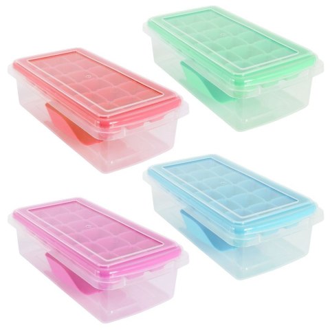 Forma foremka do 18 KOSTEK LODU pojemnik i łopatka na lód kostki EXCELLENT HOUSEWARE 259173