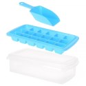 Forma foremka do 18 KOSTEK LODU pojemnik i łopatka na lód kostki EXCELLENT HOUSEWARE 259173