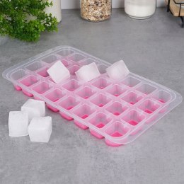 Forma foremka do 32 kostek lodu silikonowa pojemnik na lód kostki mix EXCELLENT HOUSEWARE 259141