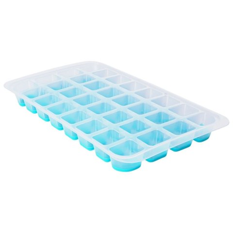 Forma foremka do 32 kostek lodu silikonowa pojemnik na lód kostki mix EXCELLENT HOUSEWARE 259141