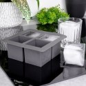 Forma foremka do kostek lodu XXL silikonowa pojemnik na lód kostki EXCELLENT HOUSEWARE 259654
