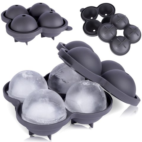 Forma foremka do lodu na lód pojemnik do kostek KULE LODOWE EXCELLENT HOUSEWARE 259228